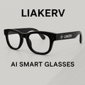 LIAKERV Vision — Clear Lens AI Smart Glasses