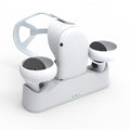 LIAKERV VR Charging Station – Magnetic Base Charger & Battery Set for VR Headset