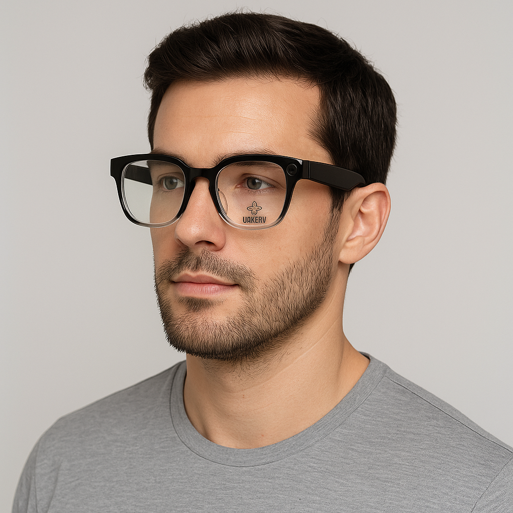 LIAKERV Vision — Clear Lens AI Smart Glasses