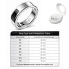 LIAKERV K21 Smart Ring – Smart Touch, Vibration Alerts, Heart Rate & Skin Temperature, 5ATM