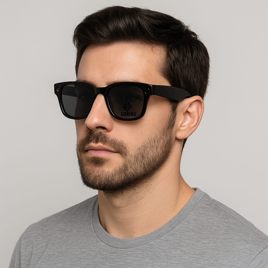 LIAKERV Vision — Clear Lens AI Smart Glasses