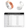 LIAKERV K21 Smart Ring – Smart Touch, Vibration Alerts, Heart Rate & Skin Temperature, 5ATM