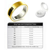 LIAKERV K21 Smart Ring – Smart Touch, Vibration Alerts, Heart Rate & Skin Temperature, 5ATM