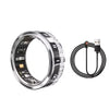 Diamond Smart Ring for Men Women Heart Rate Blood Oxygen Sleep monitoring IP68 Waterproof Sport Modes Ring For Android IOS