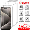 iPhone Clear Tempered Glass Screen Protector – iPhone 11–17 Pro Max & Mini