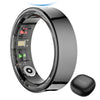 LIAKERV R09 Smart Ring – 60-Day Battery, Health & Sleep Monitor, Skin Temperature, 5ATM