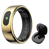 R08 Smart Ring Men Women Touch Control Function IP68 5ATM Waterproof Step Count Multi Sport Health Monitor Heart Rate Smart Ring