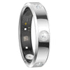 LIAKERV HR01 Smart Ring – Super Narrow, Heart Rate, Stress Monitor, Waterproof Fashion Ring