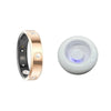 LIAKERV HR01 Smart Ring – Super Narrow, Heart Rate, Stress Monitor, Waterproof Fashion Ring