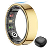 LIAKERV R09 Smart Ring – 60-Day Battery, Health & Sleep Monitor, Skin Temperature, 5ATM