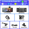 10/11.3 inch DashCam 4K Car DVR Wireless Carplay & Android Auto GPS Navigation Video Recorder Dashboard  Dash Cam Car radio