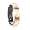 LIAKERV HR01 Smart Ring – Super Narrow, Heart Rate, Stress Monitor, Waterproof Fashion Ring