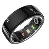R05 Smart Ring Men Women Heart Rate Blood Oxygen Monitor NFC Health Tracker Sleep Stress Monitor 5ATM Waterproof Multi Sport
