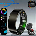 For  Smart Ring Men Women Bluetooth Monitor Blood HeartRate Blood Oxygen Monitor Smartring MultiSport 5ATM Waterproof 2025