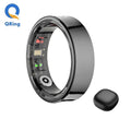R09 Smart Ring Men Women with Charging Case,Health Sleep Monitor,Skin Temperature Monitor,60 days battery life,5ATM Waterproof