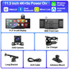 10/11.3 inch DashCam 4K Car DVR Wireless Carplay & Android Auto GPS Navigation Video Recorder Dashboard  Dash Cam Car radio