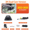 Dash Camera for Honda ZR-V ZRV ZR V 2022 2023 2024 2025,Plug and Play 4K 2160P Dash Cam for Car DVR Accessories