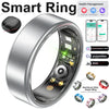R10 Smart Ring with Charging Case for Men Women, Health and Sleep Monitor, 5ATM Waterproof, Multi-sport Mode,Camera Control Ring