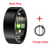 New Smart Ring Men Women Heart Rate Blood Pressure Sleep Monitor Fitness Rings 5ATM Waterproof Multiple Sport Modes Gifts