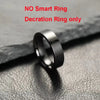 Smart Ring With Charging Case 5ATM Waterproof Blood Oxygen Heart Rate Sleep Health Monitoring Sports Ring Men Women Fashion Ring