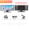 11.26 inch Dash Cam 4K Car DVR Wireless Carplay & Android Auto GPS Navigation Video Recorder Dashboard Dual Lens 5G Wifi FM AUX