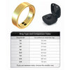 2026 Smart Ring with Vibration Call Notification Reminder for Men Stainless Steel Health Heart Rate Monitor Vibrating Alarm