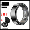 2026 New Multi-Functional Smart Ring Men Women With Charging Case Heart Rate Blood Oxygen Monitoring Waterproof For Android iOS