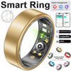 R10 Smart Ring with Charging Case for Men Women, Health and Sleep Monitor, 5ATM Waterproof, Multi-sport Mode,Camera Control Ring