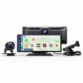 4K 10.26 Touch Dash Camera Cam Dual Car Recorder For CarPlay Android Auto OZ